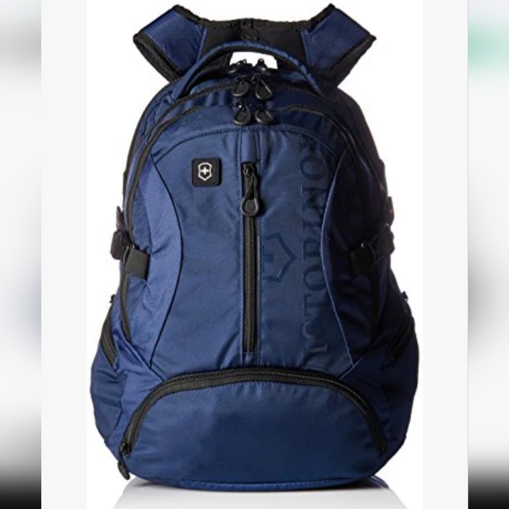 Victorinox Navy and Black Men's Backpack